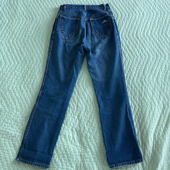 VINTAGE DENIM BLUE JEANS - SIZE 25/26 - Picture 4 of 6